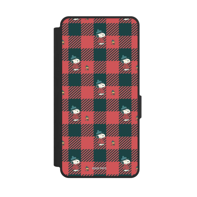Galaxy S26 Ultra NIVOflip Peanuts Rot Schottenmuster