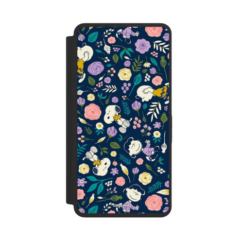 Samsung Galaxy S26 Ultra NIVOflip Peanuts Dark Flower Pattern