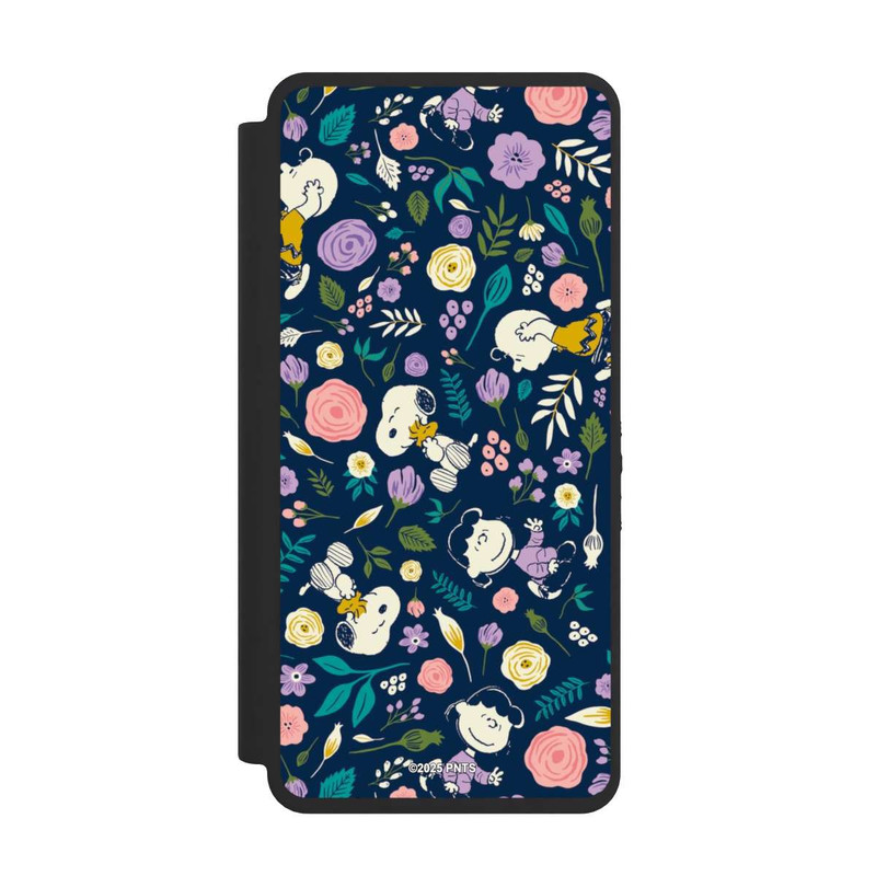 Galaxy S26 Ultra NIVOflip Peanuts Dark Flower Pattern