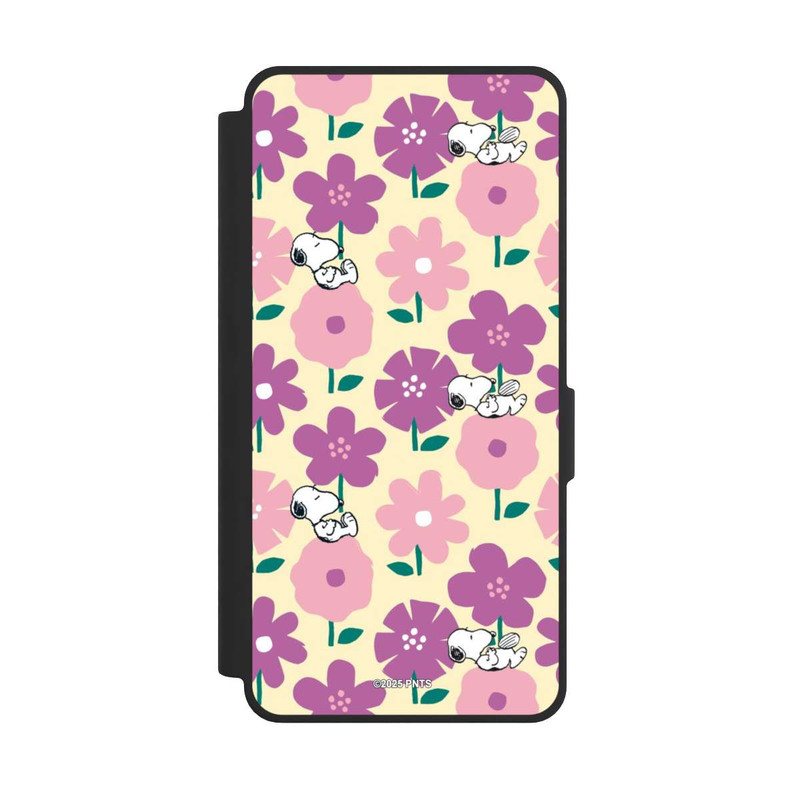 Galaxy S26 Ultra NIVOflip Peanuts Flower Pattern Yellow