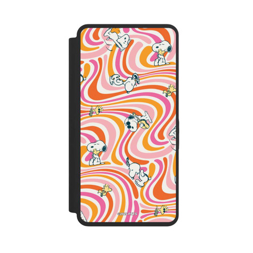 Samsung Galaxy S26 Ultra NIVOflip Peanuts Hippie Pattern Orange