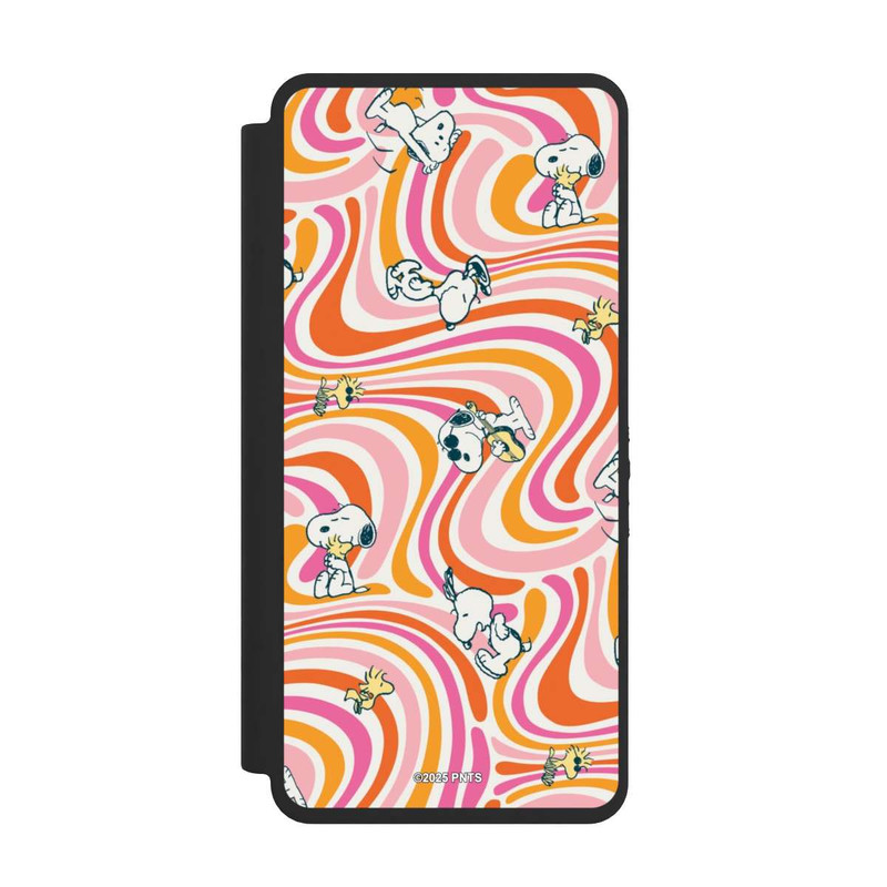 Galaxy S26 Ultra NIVOflip Peanuts Hippie Pattern Orange