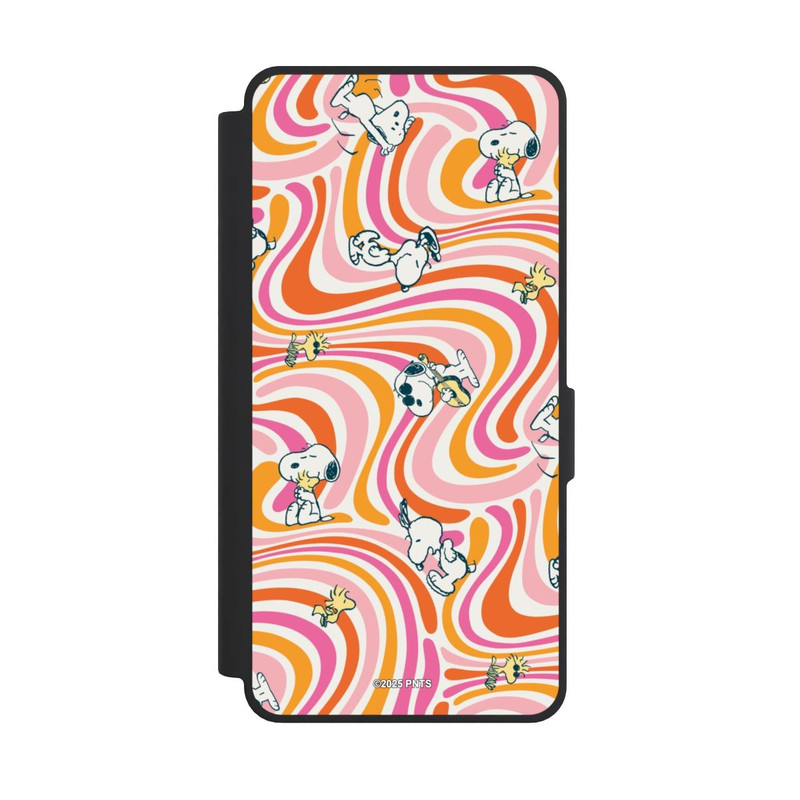 Galaxy S26 Ultra NIVOflip Peanuts Hippie Pattern Orange