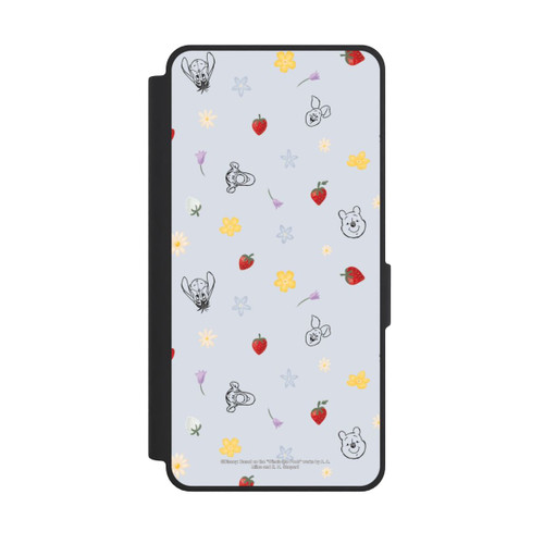 Samsung Galaxy S26 Ultra NIVOflip Winnie Puuh und Freunde Erdbeer Muster Blau