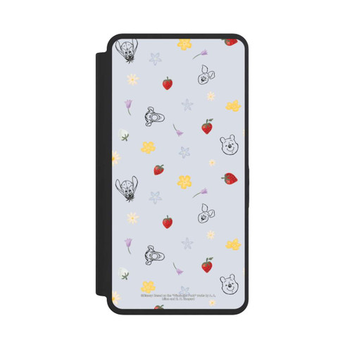 Samsung Galaxy S26 Ultra NIVOflip Winnie the Pooh and Friends Strawberry Pattern Blue