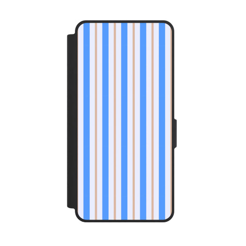Samsung Galaxy S26 Ultra NIVOflip Streifen Blau Beige
