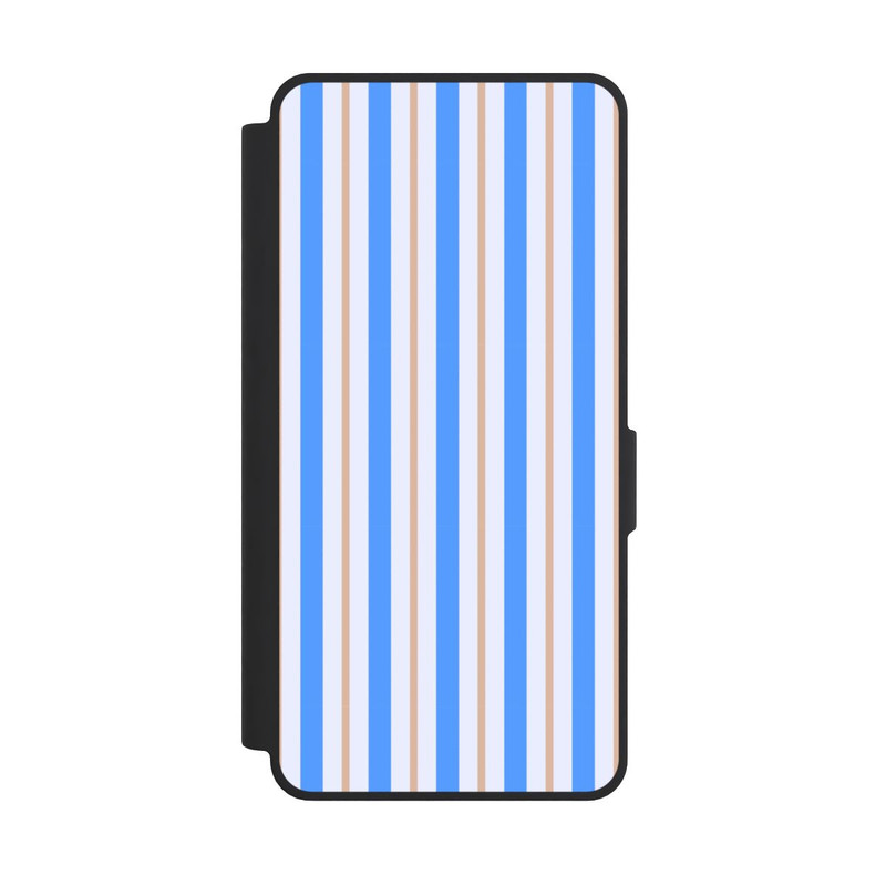 Galaxy S26 Ultra NIVOflip Streifen Blau Beige