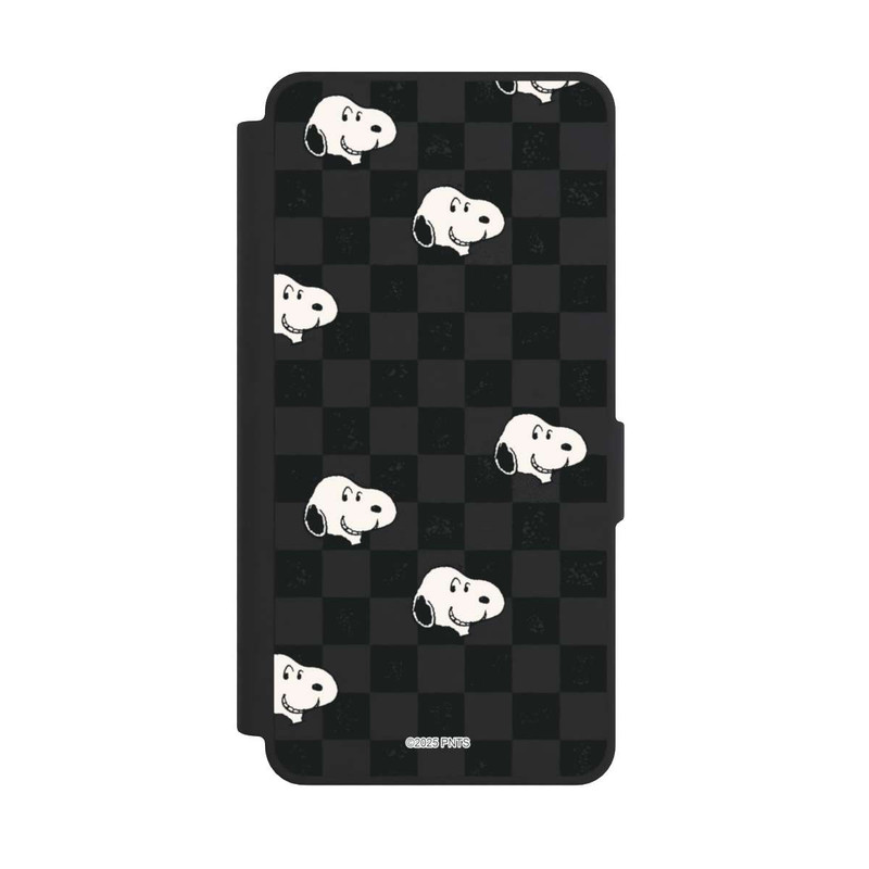 Galaxy S26 Ultra NIVOflip Snoopy Checked Pattern