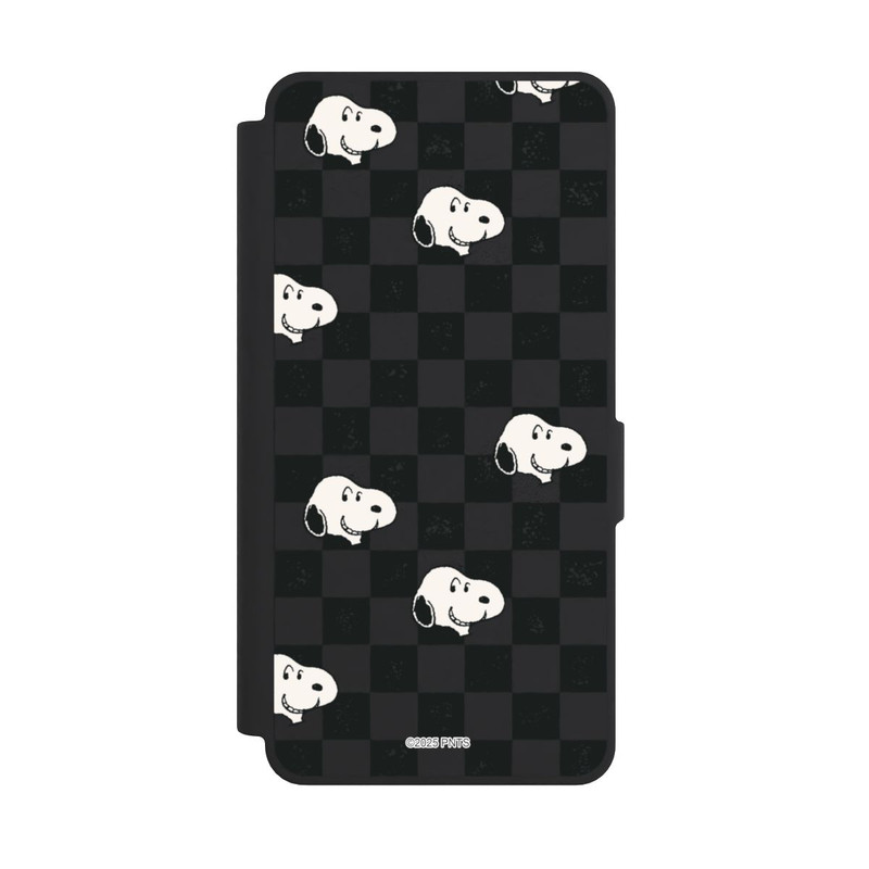 Galaxy S26 Ultra NIVOflip Snoopy Checked Pattern