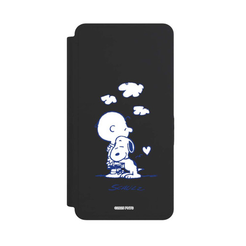 Samsung Galaxy S26 Ultra NIVOflip Peanuts Charlie Brown Snoopy Hug Transparent
