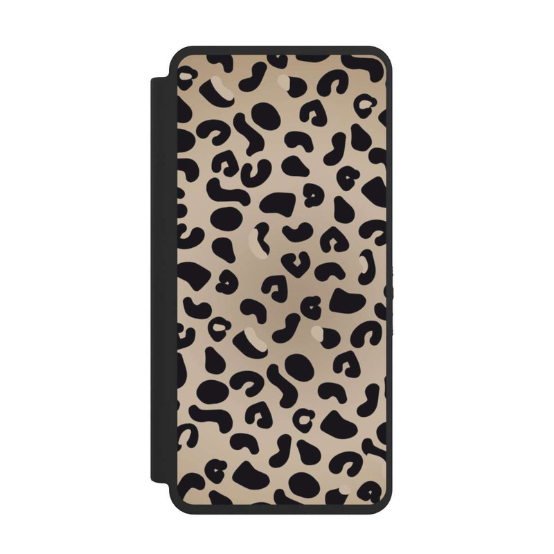 Galaxy S26 Ultra NIVOflip Motif guépard marron clair