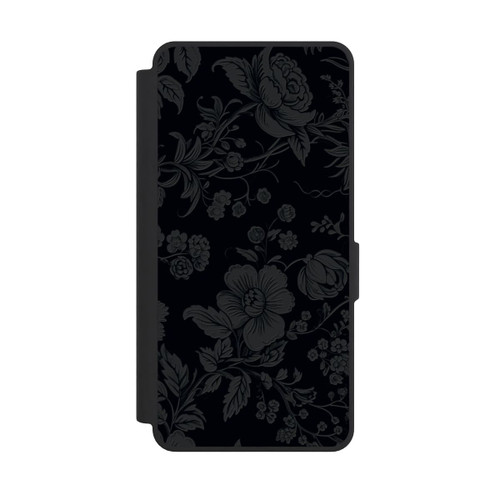 Samsung Galaxy S26 Ultra NIVOflip Dunkle Blumen Vintageoptik