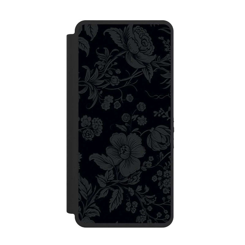 Galaxy S26 Ultra NIVOflip Dunkle Blumen Vintageoptik