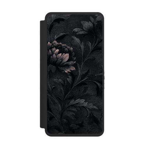 Samsung Galaxy S26 Ultra NIVOflip Dunkles Blumenmuster Vintage
