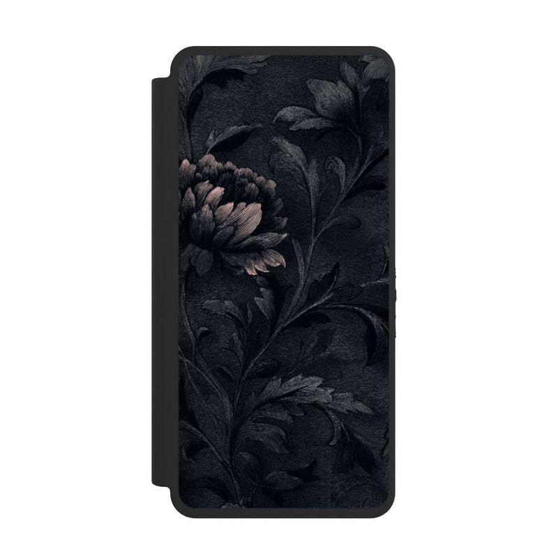 Galaxy S26 Ultra NIVOflip Dunkles Blumenmuster Vintage