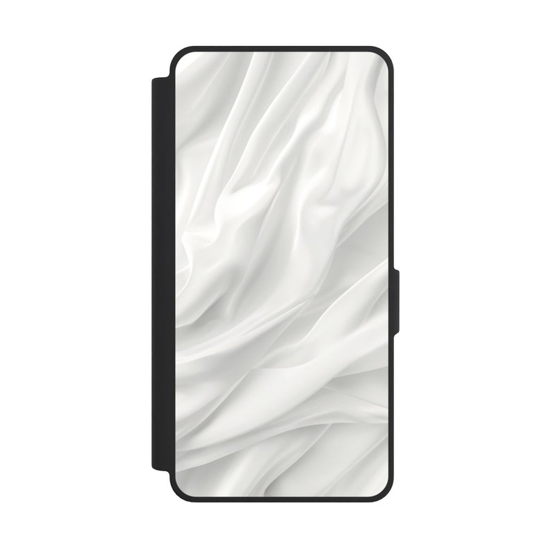 Galaxy S26 Ultra NIVOflip Weiße Seidenmatte Textur mit KI