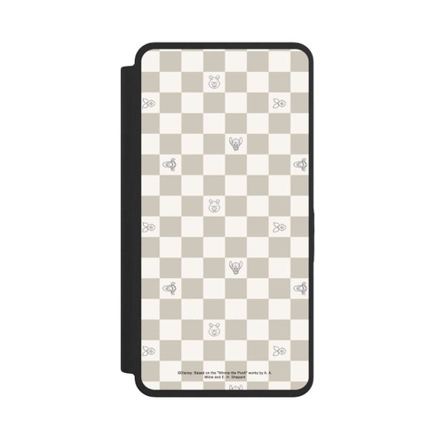 Samsung Galaxy S26 Ultra NIVOflip Winnie the Pooh Checked Pattern Beige