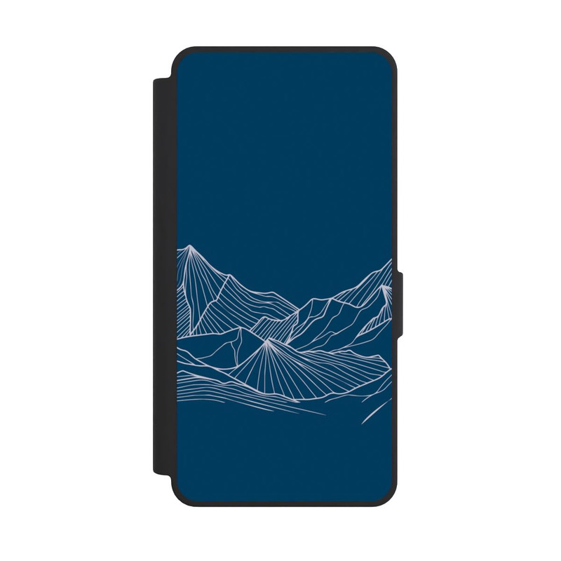 Galaxy S26 Ultra NIVOflip Blue Mountain Contour Lines