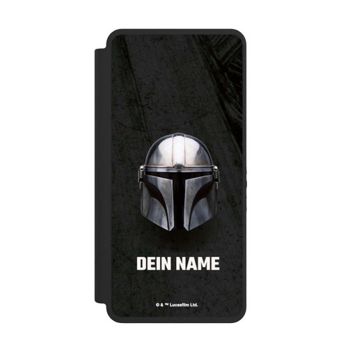 Samsung Galaxy S26 Ultra NIVOflip Star Wars Mandalorian Black Helmet customisable