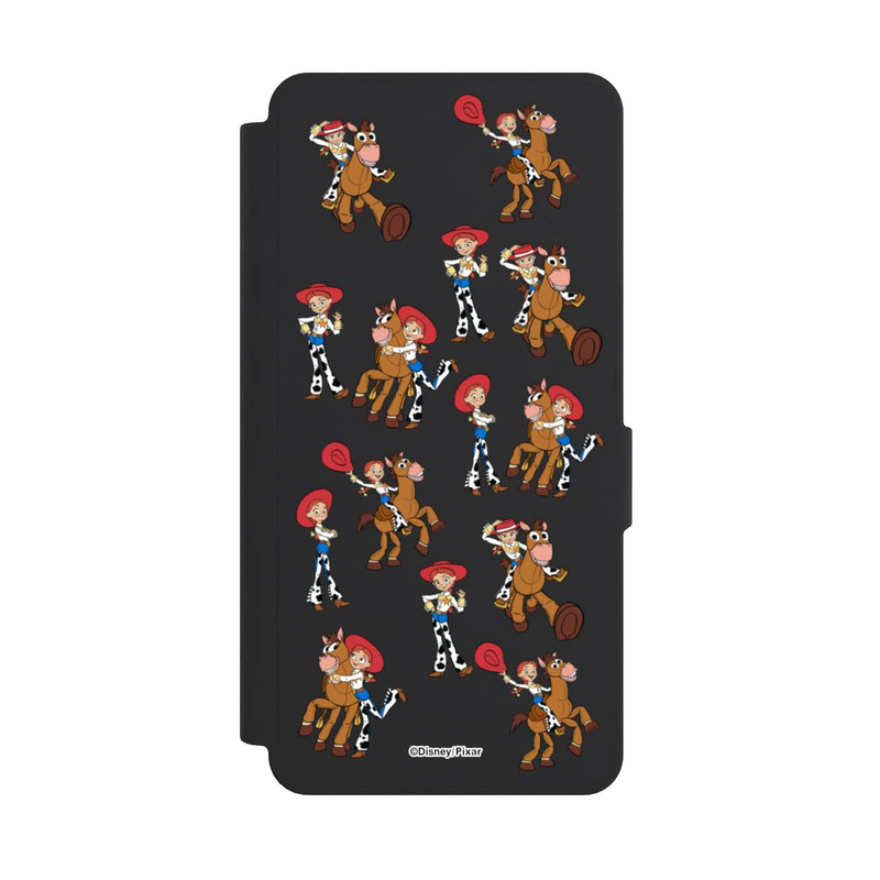 Galaxy S26 Ultra NIVOflip Toy Story 5 Jessie Cowboy Pattern Transparent