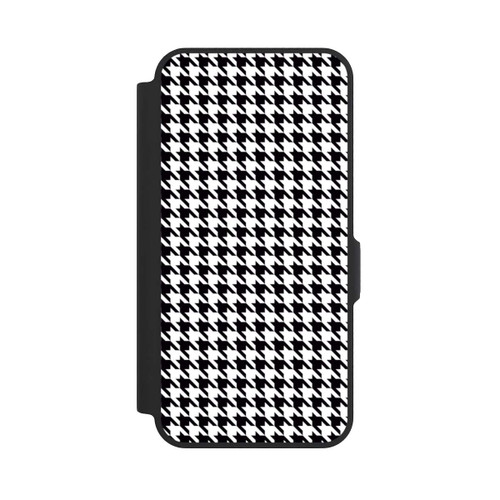 Samsung Galaxy A57 5G NIVOflip Hahnentritt Schwarz Weiß
