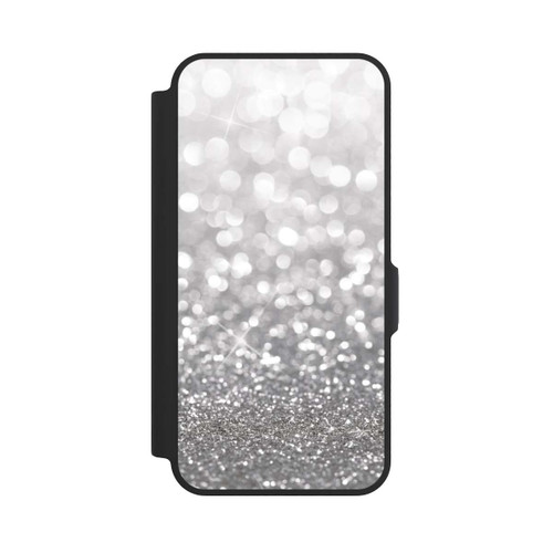 Samsung Galaxy A57 5G NIVOflip Pluie de Paillettes Argentées Look