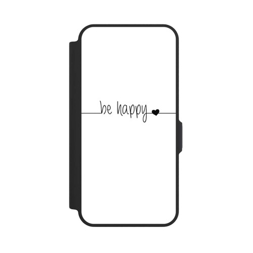Samsung Galaxy A57 5G NIVOflip Be Happy Weisser Hintergrund