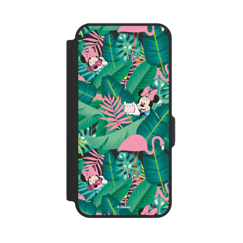 Samsung Galaxy A57 5G NIVOflip Minnie Summer Palmblätter ohne Hintergrund