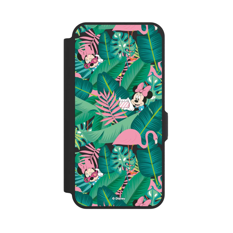 Galaxy A57 5G NIVOflip Minnie Été Feuilles de Palmier sans Fond