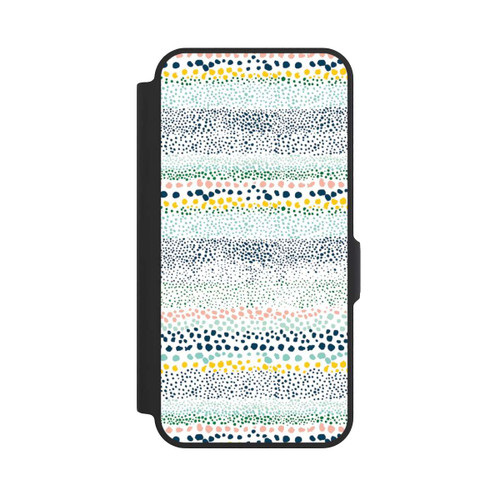 Samsung Galaxy A57 5G NIVOflip Petits Points Blanc Texturé