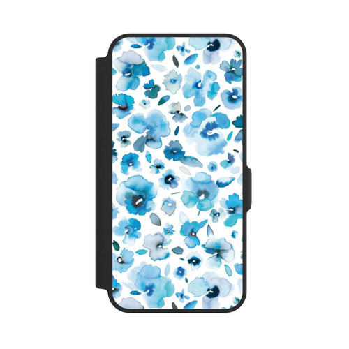 Samsung Galaxy A57 5G NIVOflip Blue Tropical Flowers