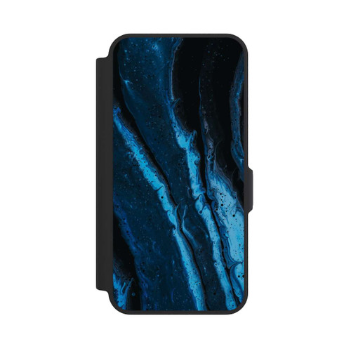 Samsung Galaxy A57 5G NIVOflip Blue oil texture