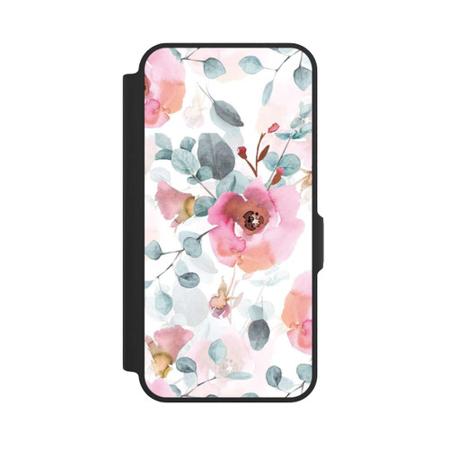 Samsung Galaxy A57 5G NIVOflip Aquarell Blumentapete
