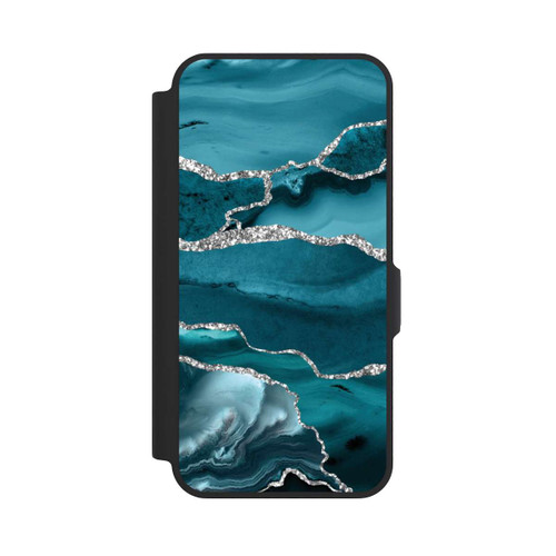 Samsung Galaxy A57 5G NIVOflip Gletscher Eis Marmor