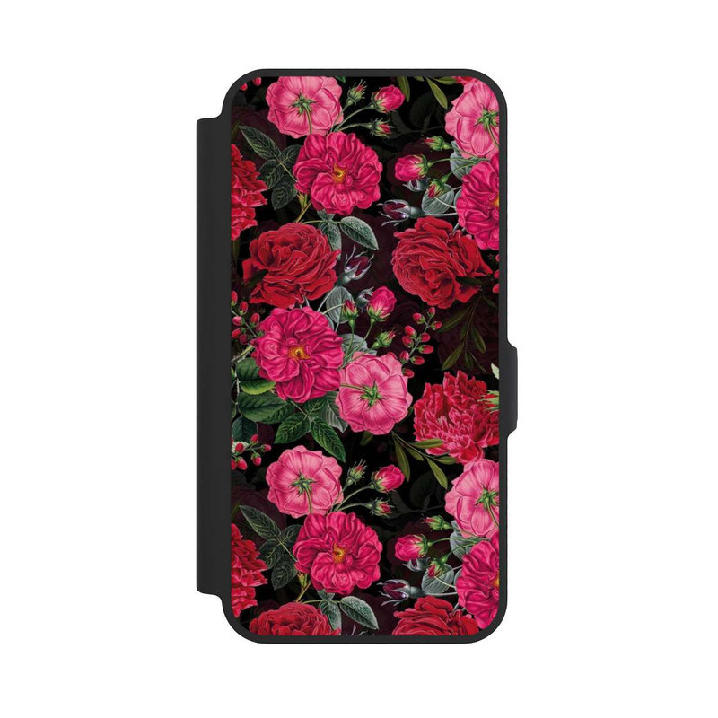 Galaxy A57 5G NIVOflip Fleurs Roses et Rouges