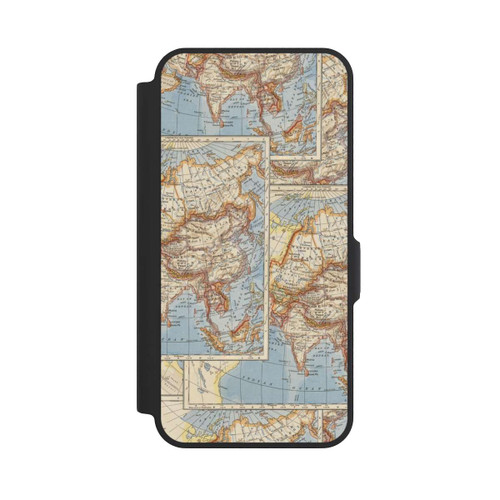 Samsung Galaxy A57 5G NIVOflip World Map Vintage