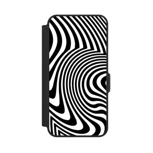 Samsung Galaxy A57 5G NIVOflip Black and White Waves