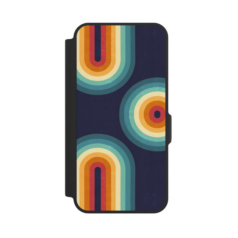 Galaxy A57 5G NIVOflip Double Rainbow on Blue