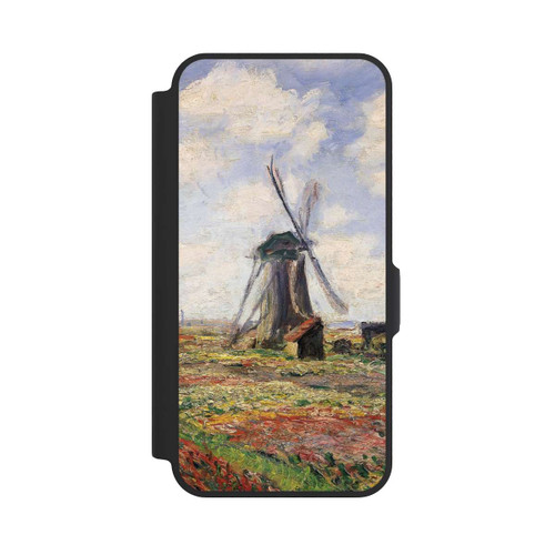 Samsung Galaxy A57 5G NIVOflip Tulpenfelder mit der Rijnsburger Windmühle von Claude Monet
