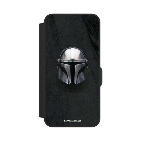 Samsung Galaxy A57 5G NIVOflip Schwarzer Mandalorianer Helm