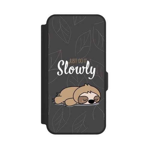 Samsung Galaxy A57 5G NIVOflip Just Do It Slowly Sloth Grey