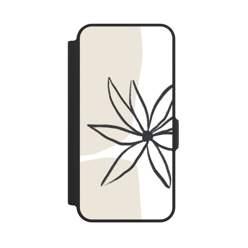 Galaxy A57 5G NIVOflip Blume und Creme