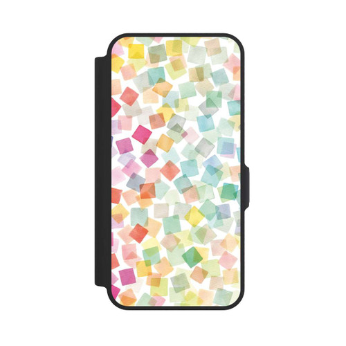 Samsung Galaxy A57 5G NIVOflip Confetti Geometric Plaids Rainbow