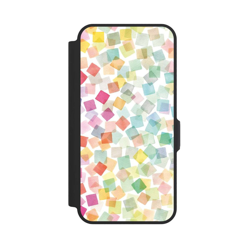 Galaxy A57 5G NIVOflip Confetti Geometric Plaids Rainbow