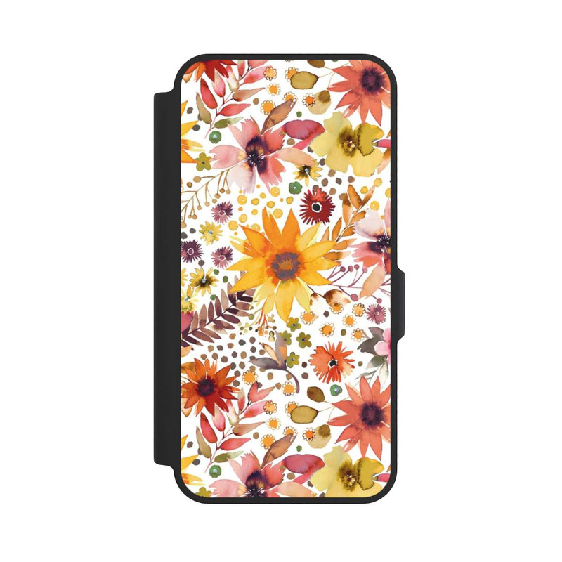 Galaxy A57 5G NIVOflip Floral Watercolour Blossoms