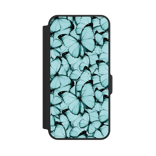 Samsung Galaxy A57 5G NIVOflip Papillons sarcelle