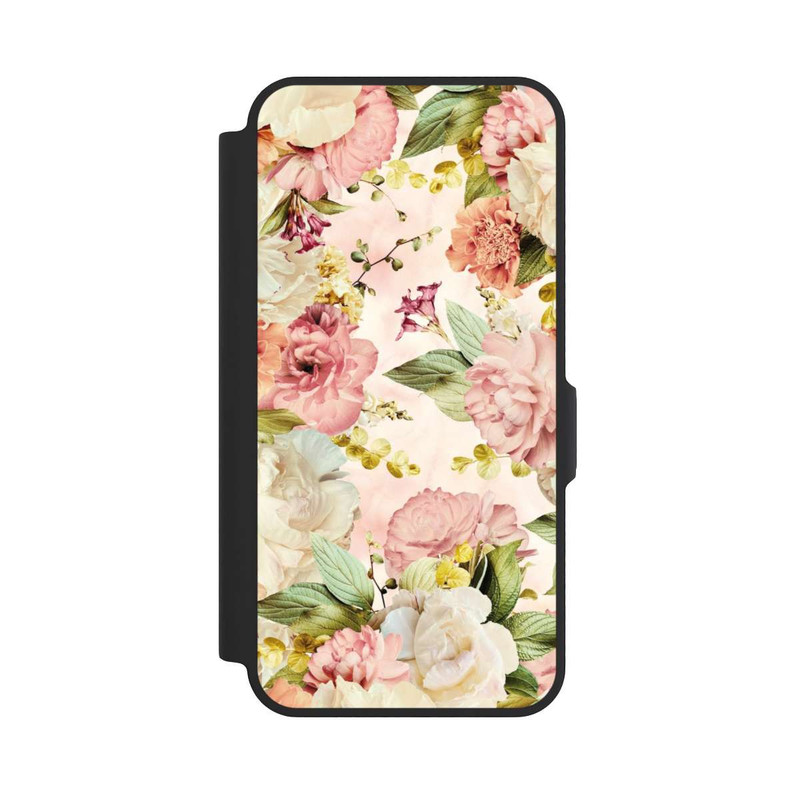 Galaxy A57 5G NIVOflip Flower Frame Peonies beige
