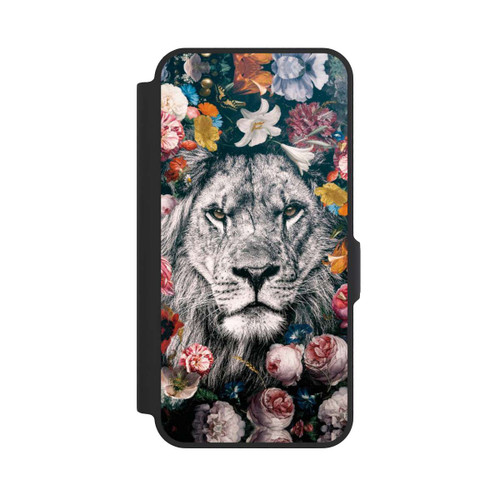 Samsung Galaxy A57 5G NIVOflip Lion Flowers