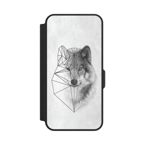 Samsung Galaxy A57 5G NIVOflip Polygonic Wolf