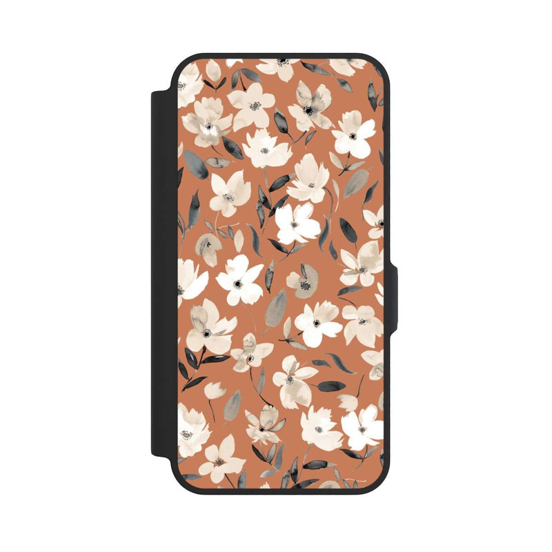Galaxy A57 5G NIVOflip Fleurs Fraîches D'Automne Cuivre